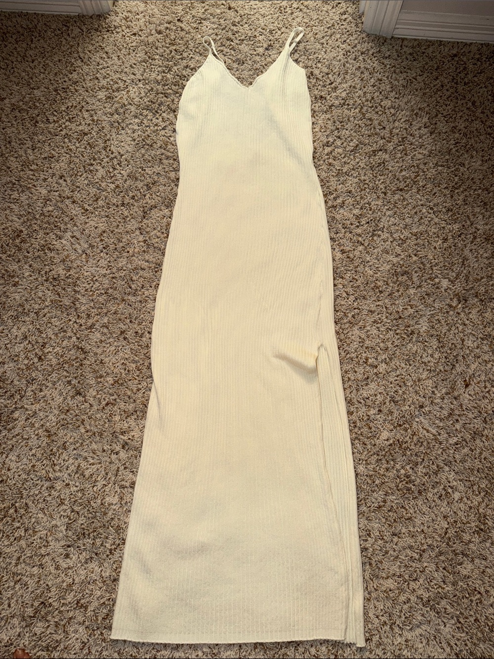 New Aimee ribbed knit midi dress by Anthropologie, size L - Picture 4 of 7